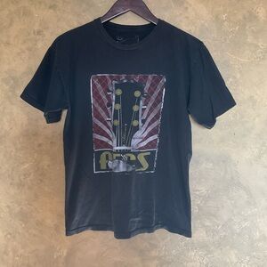 Vintage Y2K Atticus Guitar Headstock Graphic Tee
